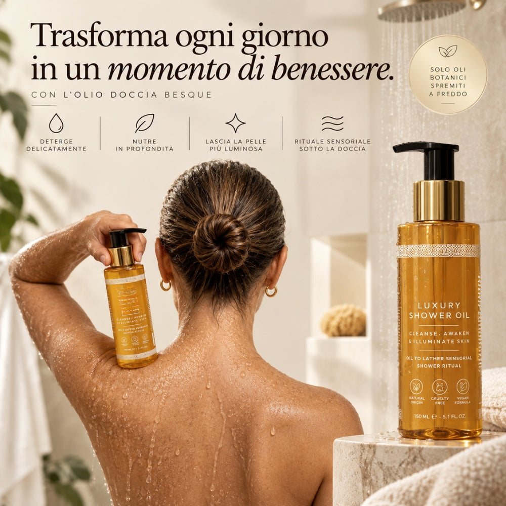 Olio Corpo Detergente Effetto Setoso